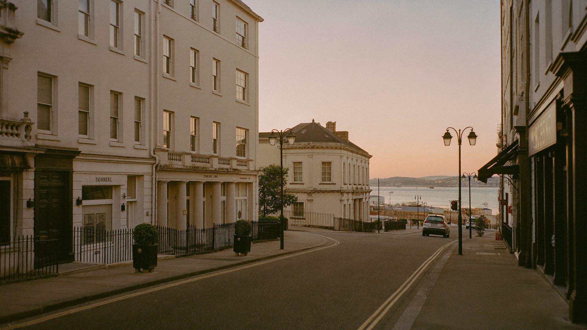 A view over the Quigney neighbourhood towards the sea